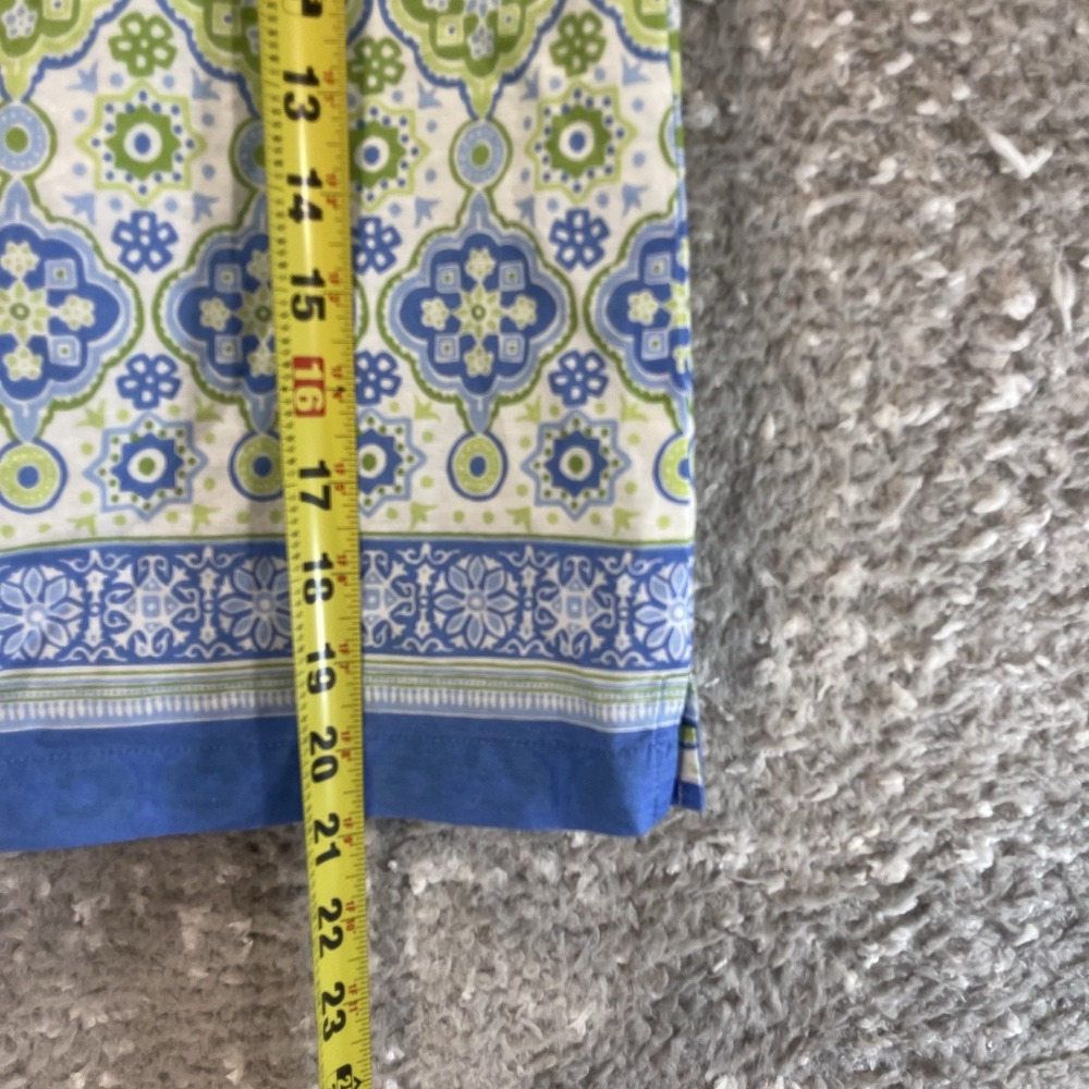 J. McLaughlin Norie Linen Blend Sleeveless Crop Top XS Preppy Vacation Beach - Picture 5 of 8